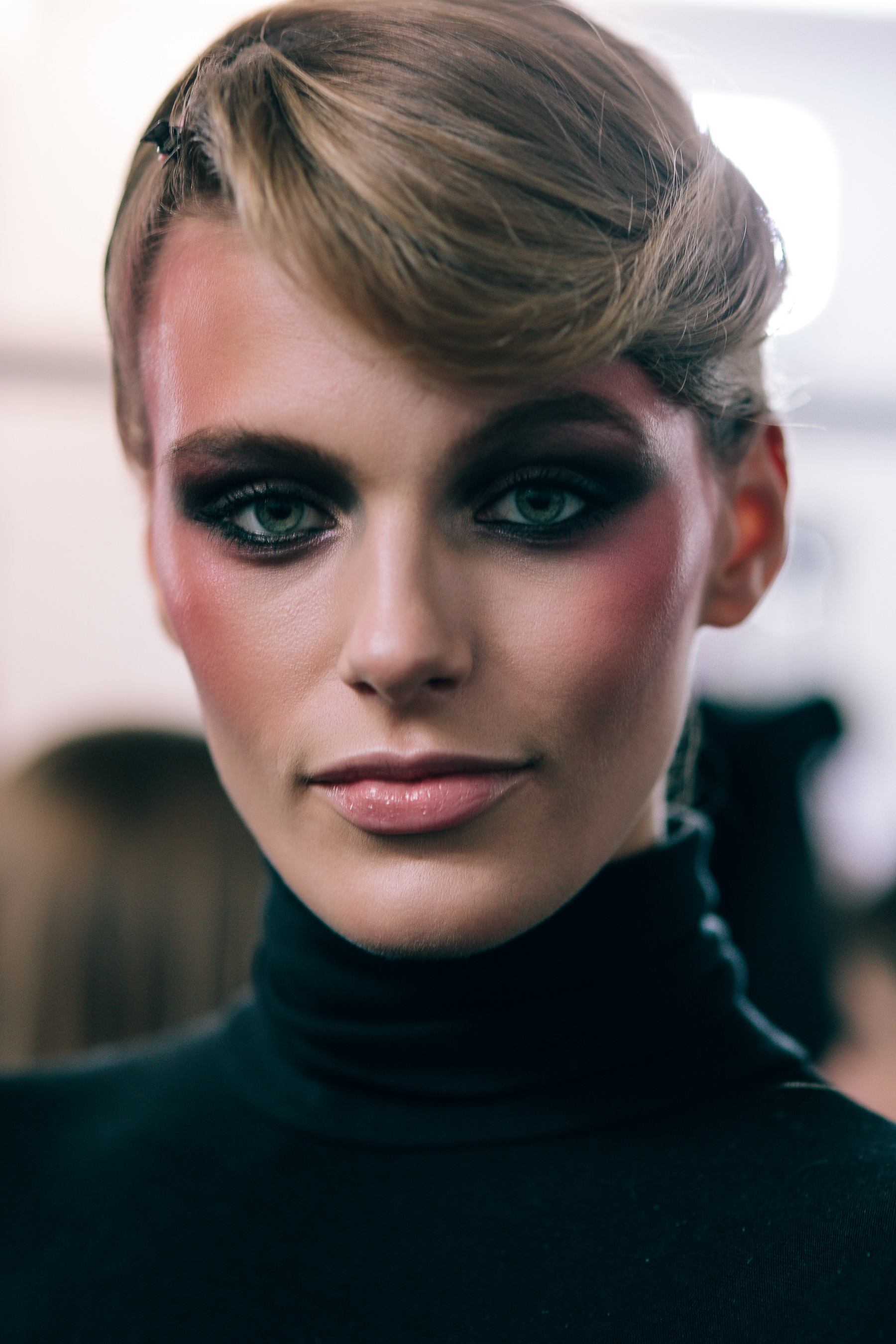 Madison Headrick Backstage at Alexandre Vauthier Spring/Summer 2018 Haute Couture